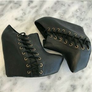 Jeffrey Campbell platform boots